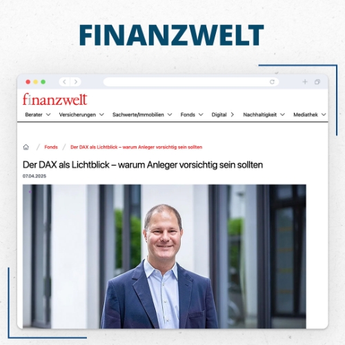 Ulrich Müller in der Finanzwelt - DAX als Lichtblick